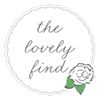The Lovely Find blog badge